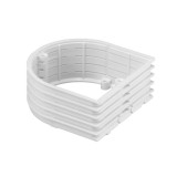 ELMARK 37288006 SPACER RING FOR CONSOLE BOXES 2-5 MODULES, HALOGEN FREE