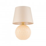 ELMARK 5591 ASZTALI LÁMPA SANTANA 5591 1XE27 EKRÜ