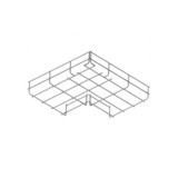 ELMARK 56501C4 CT4 SZÖG 90° HÁLÓZATI KÁBEL TÁLCAHOZ H:50 T:4,0 W:100