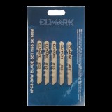 ELMARK 6PCS SAW BLADE SET HSS 6x76mm