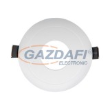 ELMARK 89151 Süllyesztett Kerek spot lámpatest, 12V, max. 20W, fehér, manyag, d=93mm, A++-E