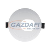 ELMARK 89152 Süllyesztett Kerek spot lámpatest, 12V, max. 20W, fehér, manyag, d=93mm, A++-E