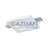 ELMARK 92GDL06SGL GYPSUM spot lámpa süllyesztett GU10 max. 20W 120X120x60mm fehér