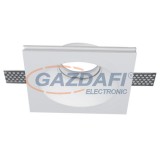 ELMARK 92GDL13S GIPSZ spot lámpa szögletes süllyesztett GU10 230V max. 20W 120X120mm