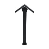 ELMARK 96LEDP30278 LED KERTI LÁMPA, SMD, 10W, 230V, 800lm, 4000K, GRAFIT, 82x284x780mm, IP54, A++-A, 30000h