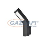 ELMARK 96LEDW206 LED KÜLTÉRI FALIKAR, SMD, 10W, 230V, 800lm, 4000K, GRAFIT, 164x80x263mm, IP54, A++-A, 30000h