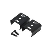 ELMARK 99ACC28CCRBL EL-28ECCR CLIPS FOR PROFILE EL-28CR, BLACK, SET