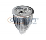 ELMARK 99LED301 LED fényforrás, Power LED, GU5.3, 6W, 12V, 360lm, hideg fehér, A