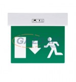 ELMARK 9XL3114 LED kijáratjelz oldalsó 3W készenléti 230V IP21