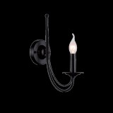 ELMARK ANGELA FALI LÁMPA 1XE14 FEKETE