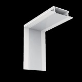 ELMARK BELSŐ SAROKELEM S48 LED PROFILHOZ FEHÉR SÜLLYESZTETT