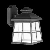ELMARK CARL LANTERN DOWN 1XE27 BLACK IP44