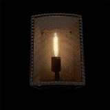 ELMARK CARTER FALI LÁMPA 1XE27 FEKETE