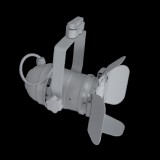 ELMARK CINEMA SKY SÍNES LÁMPATEST E27 PAR30 15W 2700-3000K SZÜRKE