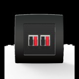 ELMARK CITY 2xAUDIO ALJZAT ANTRACIT
