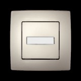 ELMARK CITY AJTÓKAPCSOLÓ FÉNNYEL PEZSGŐ METÁL