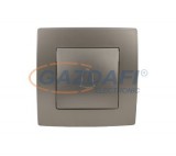 ELMARK "City" süllyesztett csengnyomó, metál pezsg