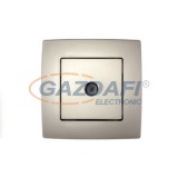 ELMARK "City" süllyesztett TV aljzat, metál pezsg