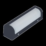 ELMARK CORNER LED FIXTURE 6W 230V 4000K IP54 BLACK