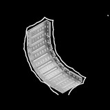 ELMARK CT1 ÁLLÍTHATÓ BELSŐ SZINTVÁLTÓ ELEM H:40 W:200mm