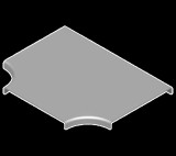 ELMARK CT1 T-ELÁGAZÁS TAKARÓ H:40 W:100mm