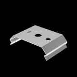 ELMARK DP71 FIXING BRACKET FOR ALUMINUM LED PROFILES DP66 AND DP70