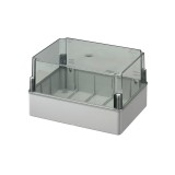 ELMARK EC440C9 EC440 JUNCTION BOX 380Х300X180MM TRANSP. LID,IP56, HALOGEN FREE