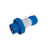 ELMARK EC69071 EC690 STRAIGHT PLUG 16A IP67 1P+N+E 220-240V, HALOGEN FREE UV RESISTANCE