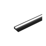 ELMARK EL-94CR SHELF PROFILE FOR LED STRIP 2.5M, BLACK