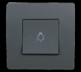 ELMARK EL BASIC TG112A PUSH BUTTON SWITCH GRAPHITE-OLD