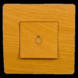 ELMARK EL BASIC TG112A PUSH LIGHT BUTTON SWITCH PEAR-TREE