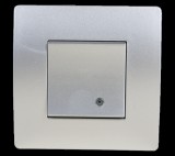 ELMARK EL BASIC TG114 1 BUTTON 1 WAY SWITCH WITH LIGHT SI