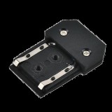 ELMARK EL-EC END CAP FOR ULTRA SLIM MAGN. RAIL BLACK