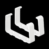 ELMARK EL02-410 PVC CLIPS FOR FLAT DUCTS 110x55,2 PCS SET