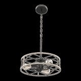 ELMARK Emma függeszték 3xE27 matt fekete/fehér