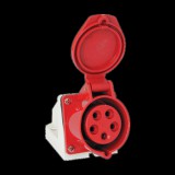 ELMARK FALI IPARI DUGALJ HT-125 32A IP44 3P+N+E 400V