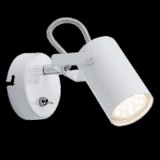 ELMARK Fehér "IZZY" spotlámpa kapcsolóval