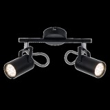 ELMARK Fekete "IZZY" Spotlámpa 2x