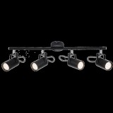 ELMARK Fekete "IZZY" Spotlámpa 4xGU10