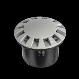 ELMARK GRF068 LED talajba süllyeszthető lámpa 6500K IP67 ezüst