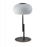 ELMARK HENDRIX LED asztali lámpa, fekete, fehér