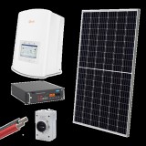 ELMARK HYBR. SOLAR SYSTEM 1P/5kW 465W PANELS WITH BATT.