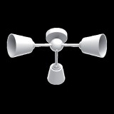 ELMARK JUDY csillár 3xE27 fehér