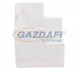 ELMARK küls könyök manyag kábelcsatornához, 25x16mm, fehér