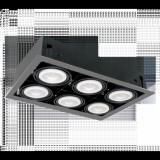 ELMARK LED KIEMELŐVILÁGÍTÁS QUAD610 10W 6XE27 4000K SÖTÉT SZÜRKE