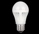 ELMARK LED LÁMPA KÖRTE A55 14SMD5050 7W E27 230V MELEG FEHÉR