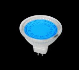 ELMARK LED LÁMPA MR16 SMD2835 3W G5,3 12V 3000K KÉK