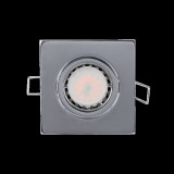 ELMARK LEDES FÉM SZÖGLETES SPOTVILÁGÍTÁS PAR 16 5.5W 4000-4300K SZATÉN NIKKEL