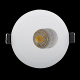 ELMARK LEDES MŰANYAG EGYIK OLDALÁN KEREK SPOTVILÁGÍTÁS PAR 16 COB 7W 2700-3000K FEHÉR