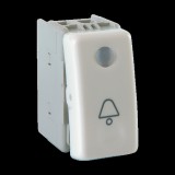 ELMARK LIFE STYLE JELZŐFÉNYES NYOMÓGOMB KAPCSOLÓ FEHÉR